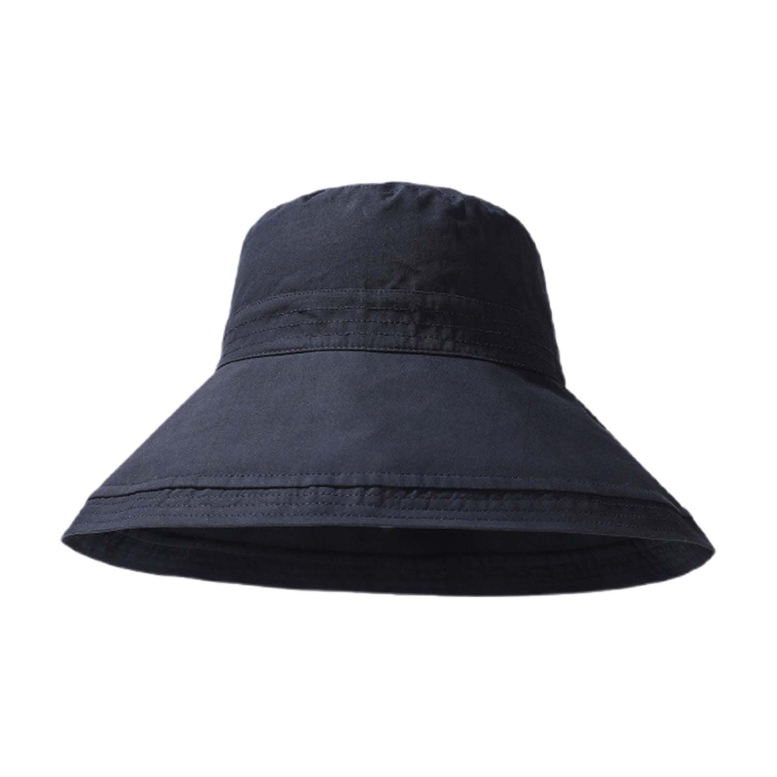 thumbnail image 4 of Sombrero de sol completo para mujer: ala ancha (12-15 cm), protección UPF50+, ala ajustable, plegable, estilo japonés/francés para viajes y uso diario, 4 of 4